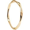 Pdpaola Minimalistický pozlacený prsten SPIRAL Gold AN01-804