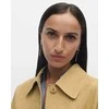Pdpaola Olga Hoops Essentials ovalūs auskarai su auksu, AR01-C88-U