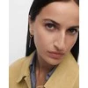 Pdpaola Olga Hoops Essentials ovalūs auskarai su auksu, AR01-C88-U