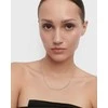 Pdpaola „Sparkle Essentials“ sidabrinė grandinėlė CO02-905-U