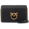 Pinko Dámská kožená crossbody kabelka 100063 A0GK Z99Q