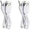 „PlusOne“ įkrovimo USB laidas mini vibratoriams PLO-6702DPK ir PLO-6702LPK, 2 vnt.