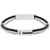 Police Fashion double bracelet for men Dualcell PEAGB0082501