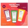 Q+A Travel Trio Bodycare Gift Set Kūno priežiūros priemonių rinkinys, 3x50 ml