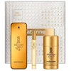 Set Paco Rabanne: 1 Million Eau De Toilette For Men, 100 ml + 1 Million Eau De Toilette For Men, 10 ml + 1 Million Dezodorantas Stick For Men, 75 ml