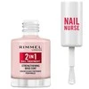Rimmel London Nail Nurse 2in1 Strenghtening Base Coat Nagų lakas