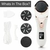 Rio-Beauty Go Smooth electric foot file with vacuum suction kojų nagų priežiūros priemonė Unisex