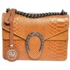 Roberta M Moteriška odinė rankinė RM8140 Cognac