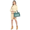Roberta M Women's leather handbag RM1805 Verde