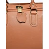 Roberta M Women's leather handbag RM1805 Cognac