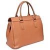 Roberta M Women's leather handbag RM1805 Cognac