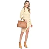 Roberta M Women's leather handbag RM1805 Cognac