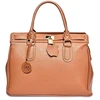 Roberta M Women's leather handbag RM1805 Cognac