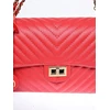 Roberta M Women's leather handbag RM2213 Rosso
