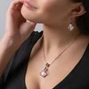 Romantic Hidden Passion pakabukas with pink Lampglas pearl NCH1/CHI
