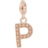 Rosato Bronze pendant letter "P" Storie RZ094