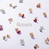 Rosato Bronze vienetiniai auskarai Ladybug Stories RZO016