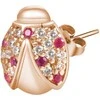 Rosato Bronze vienetiniai auskarai Ladybug Stories RZO016