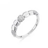 Rosato Original sidabrinis ring with zircons Into the mėlynas RZIB34