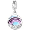 Rosato Sidabrinis pakabukas Rainbow Storie RZLE027R