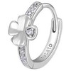 Rosato Sidabrinis single earrings Four-leaf clover Storie RZO059R