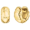 Rosefield Gold-plated hoop earrings Diamond Star JEDHG-J1352