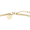 Rosefield Auksu padengtas vėrinys su Swarovski kristalais „Love Connection“ JNLCG-J1315