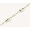 Rosefield Jemný pozlacený náramek Emerald JBEDG-J720