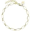 Rosefield Minimalistinė paauksuota apyrankė The Pendant JBOLG-J540