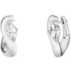 Rosefield Steel earrings with crystals Wave JEMWS-J1323