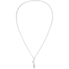 Rosefield Steel Flexible Necklace with Pavé Crystals JNPLS-J1234