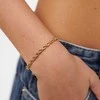 Sagapo Subtili paauksuota apyrankė Valis Chunky SHK115