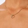 Sagapo Gold-plated pakabukas with heart Emotion SMO04