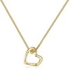 Sagapo Gold-plated pakabukas with heart Emotion SMO04