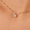 Sagapo Matching auksinis-plated pakabukas with Aurora pendant SAR57