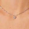 Sagapo Matching steel pakabukas with Aurora pendant SAR56
