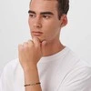 Sagapo Vyriška karoliukų apyrankė su kryželiu Charisma SHS12