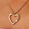 Sagapo Gold-plated pakabukas with heart Emotion SMO02