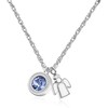 Sagapo Plieninis karoliai su krištolu ir angelu Lucky Light SKT03