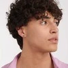Sagapo Steel single earring Snap SNP24