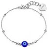Sagapo Stylish steel bracelet God´s eye Witch SWH15