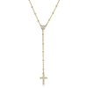 Sagapo Women´s auksinis-plated pakabukas with a cross Dazzly SDZ137