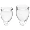 Satisfyer Menstruacinė taurelė Pasijauskite savimi patenkinti (violetinė)