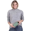 Segali Moteriška odinė piniginė 50512 lt.žalia