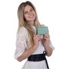 Segali Moteriška odinė piniginė 7106 B sage