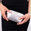 Segali Leather bag etue A4 Sidabrinis
