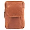 Segali Leather crossbody bag 107 cognac