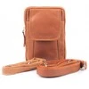 Segali Leather crossbody bag 107 cognac