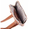 Segali Leather crossbody bag 107 cognac