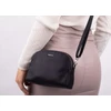 Segali Women´s leather crossbody handbag 12 Juodas